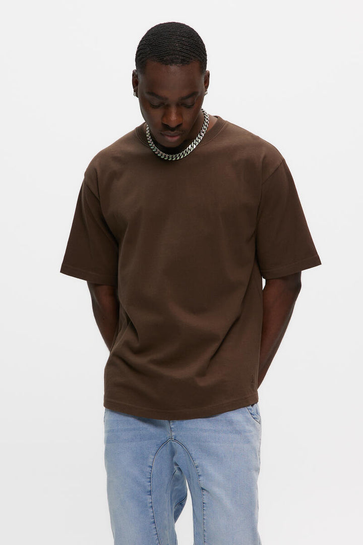 Kuwalla-Tee Eazy Box Tee 'Brown'