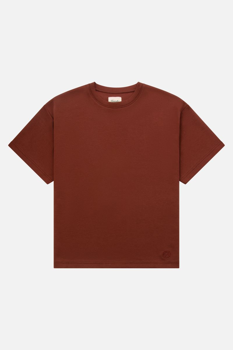 Kuwalla Tee Interlock Box Tee 'Brown'