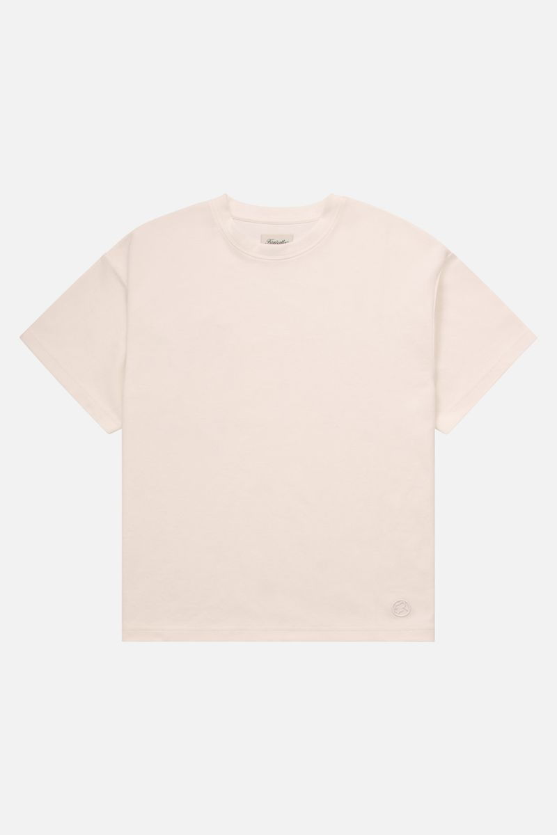 Kuwalla Tee Interlock Box Tee 'Flat White'