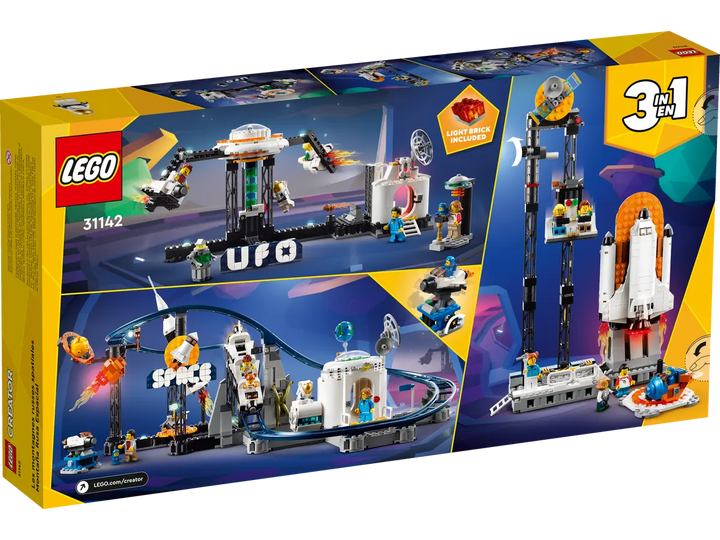 LEGO® Creator 3-in-1 Space Roller Coaster 31142