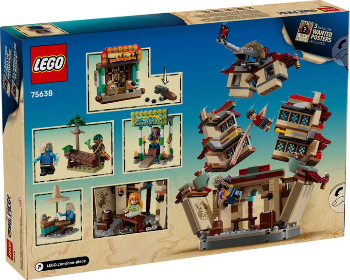 LEGO® One Piece Battle at Arlong Park 75638