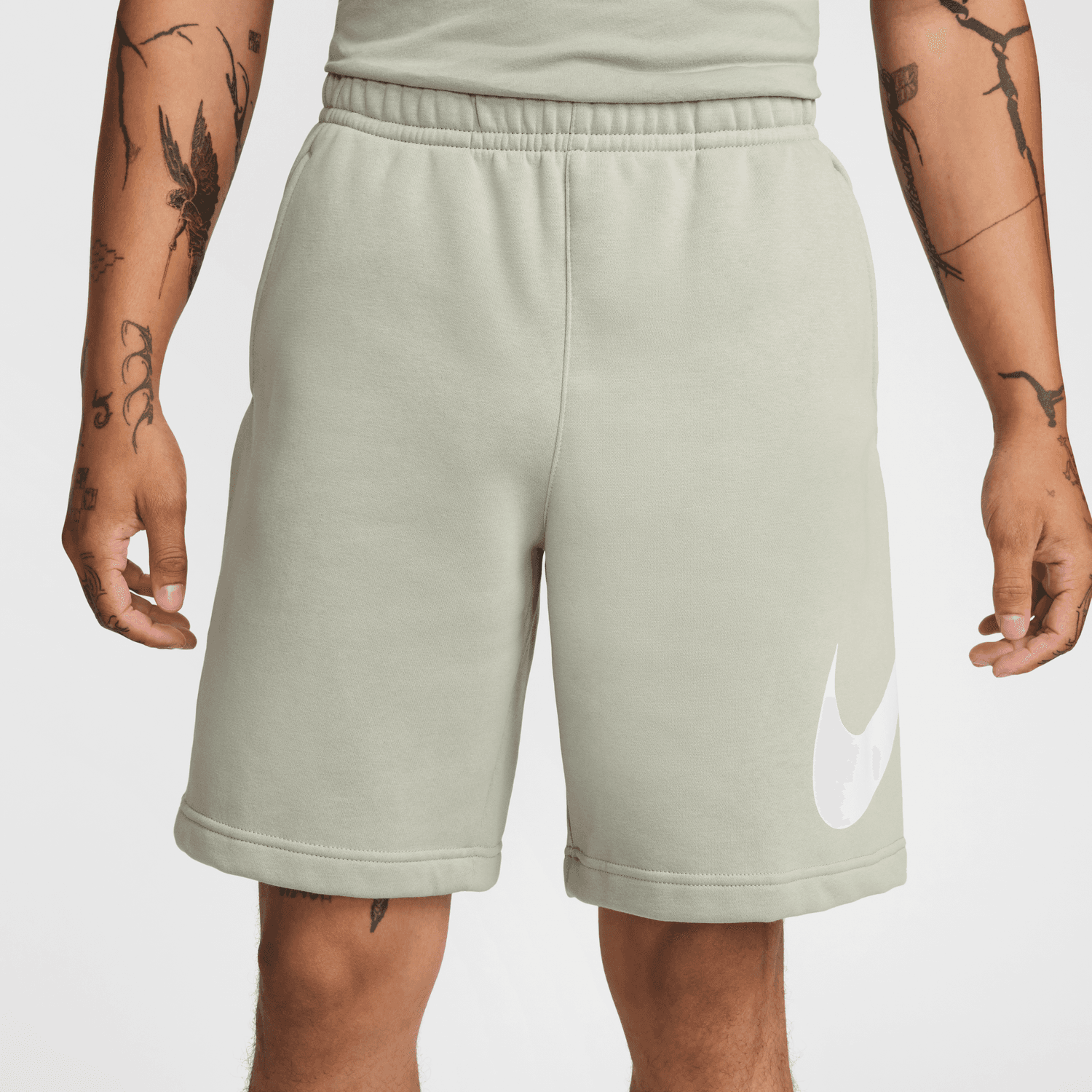 light green nike shorts