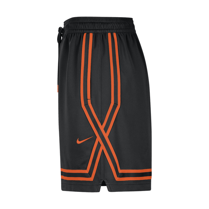 Women's Nike Dri-FIT WNBA Shorts 'Black/Brilliant Orange'