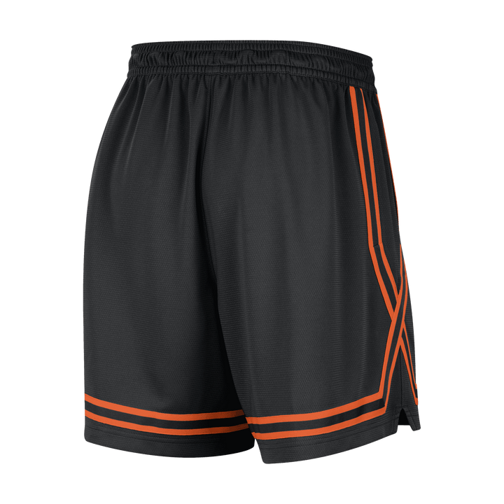Women's Nike Dri-FIT WNBA Shorts 'Black/Brilliant Orange'