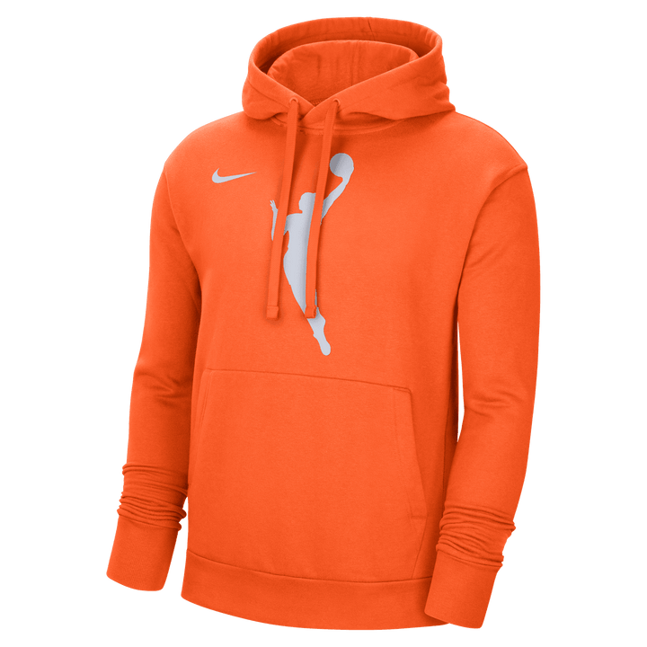 Nike WNBA Fleece Pullover Hoddie 'Brilliant Orange/White'