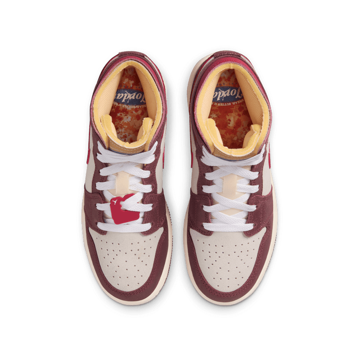 Air Jordan 1 Mid SE 'Bread, Butter & Sole' GS