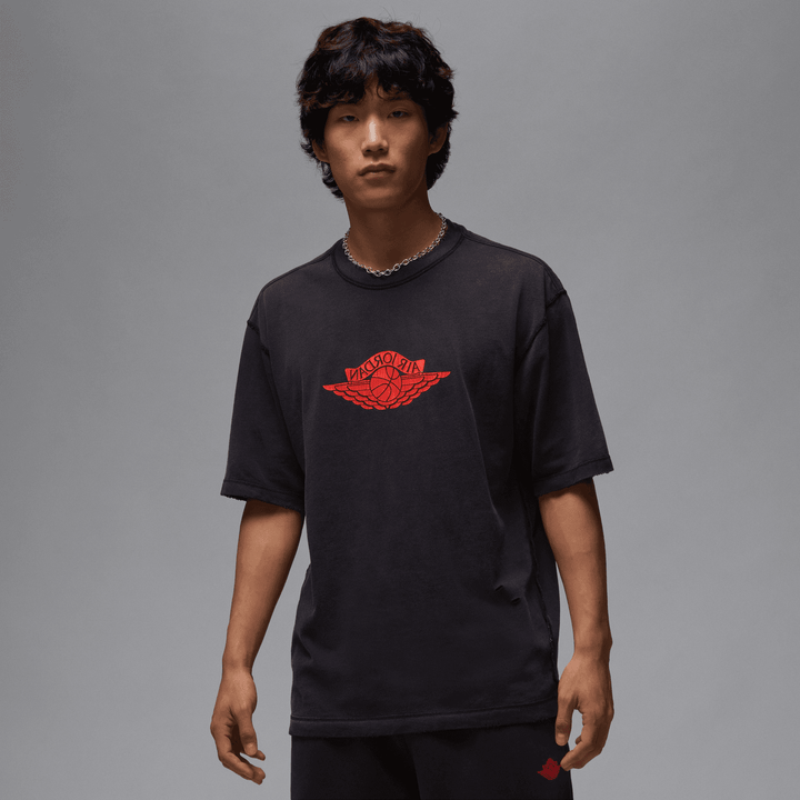 Air Jordan Rare Air T-Shirt 'Black/Chile Red'