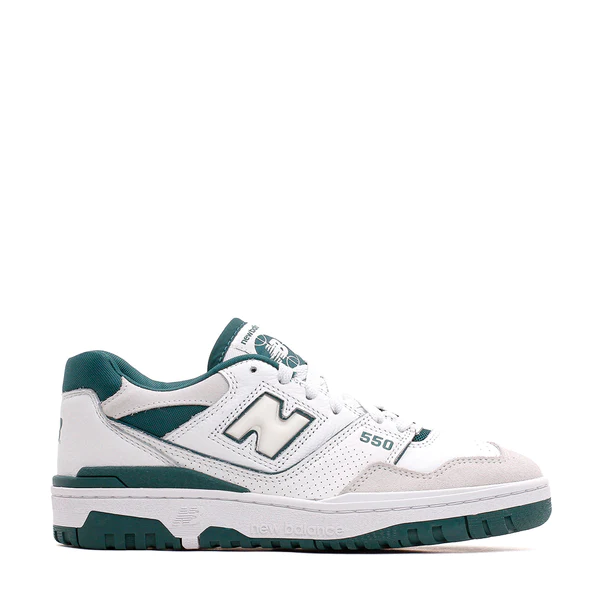 New Balance 550 Vintage Teal Courtside Sneakers