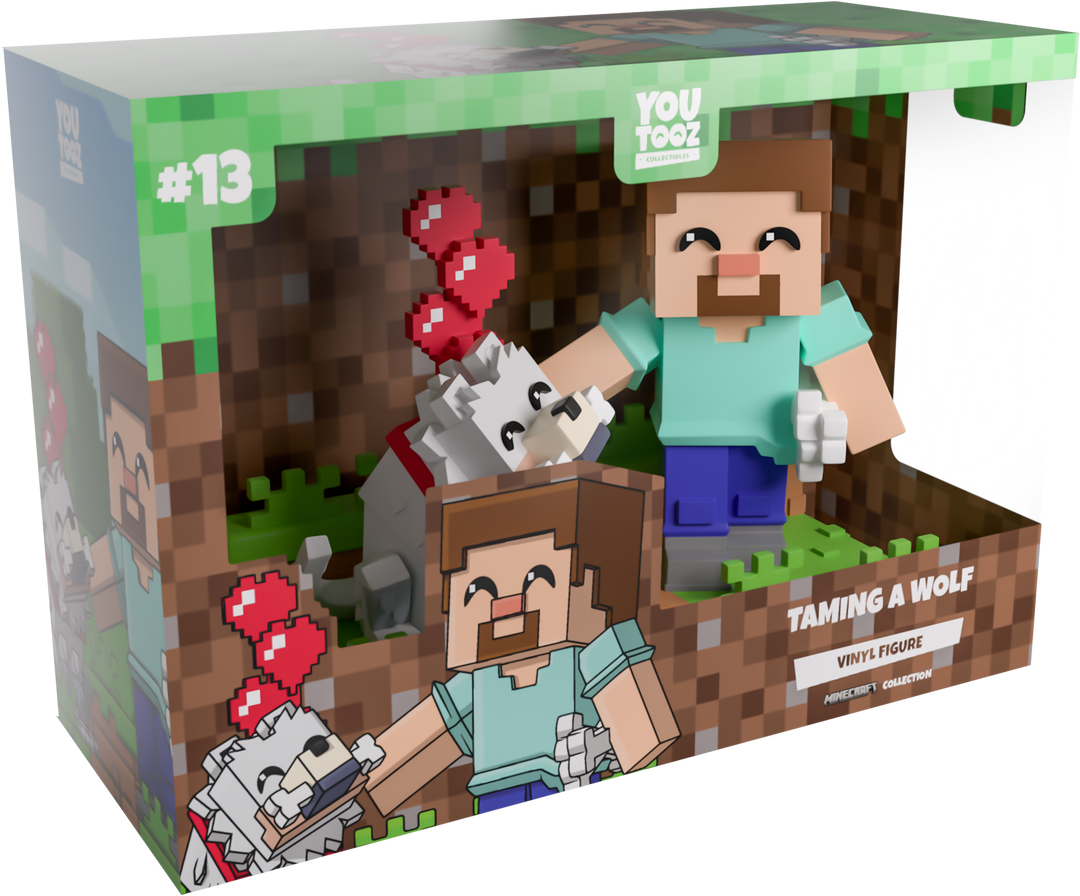 YouTooz Minecraft - Taming a Wolf #13