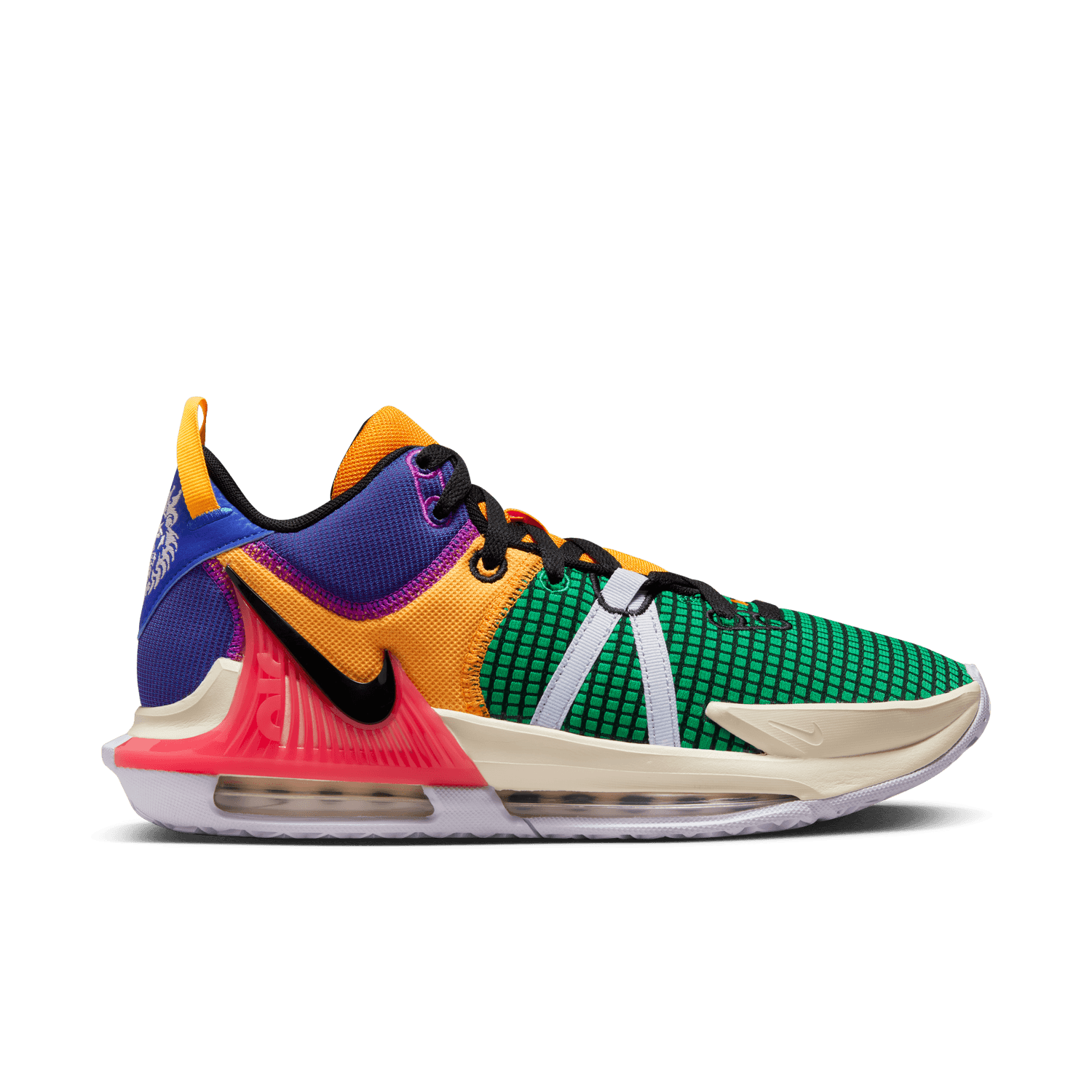 Nike Lebron Witness 7 Multi Color Courtside Sneakers