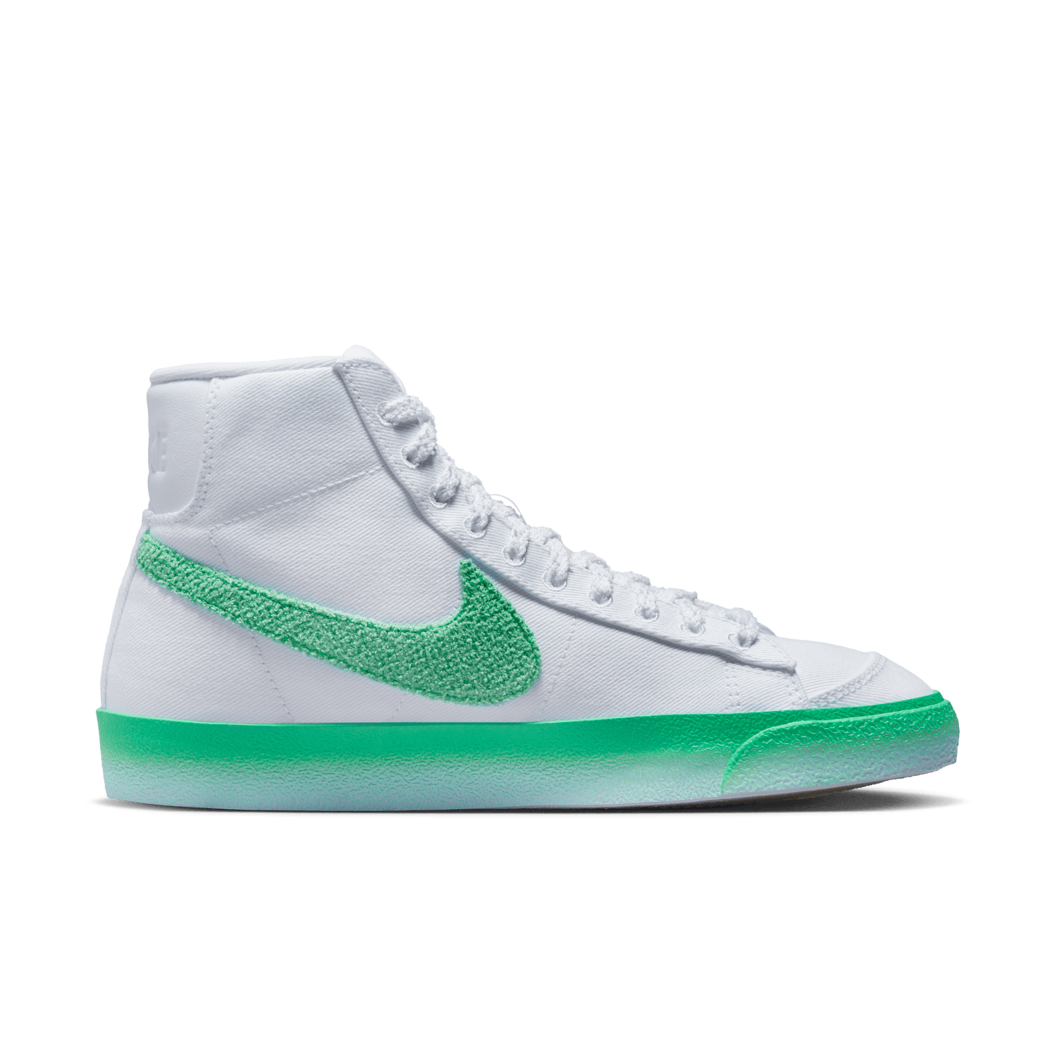 Women's Nike Blazer Mid '77 'White/Spring Green' Courtside Sneakers