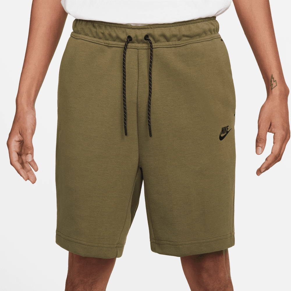 Nike Sportswear Tech Fleece Shorts 'Green Olive' â Courtside Sneakers