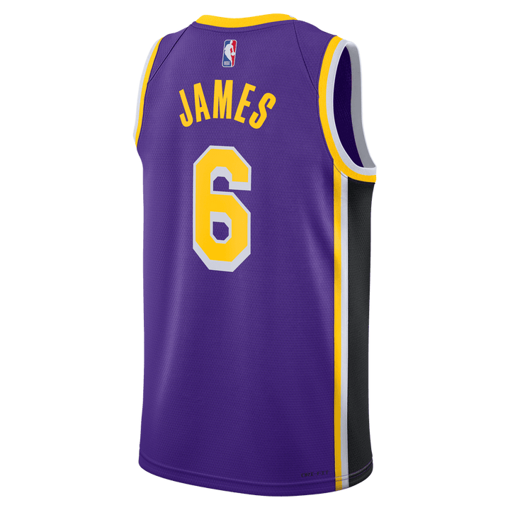 Nike NBA Jersey Lakers Statement Edition 'Lebron James/Purple'