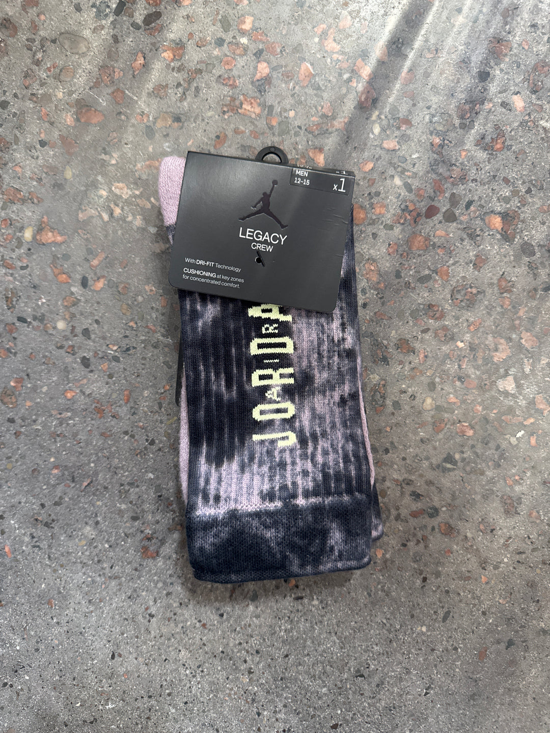 Air Jordan Legacy DNA Tie-Dye Socks ‘Purple’
