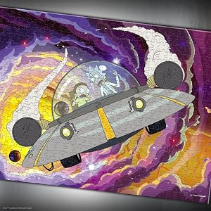 Rick and Morty “The Outside World is Our Enemy, Morty!” 1000 Piece Jigsaw Puzzle