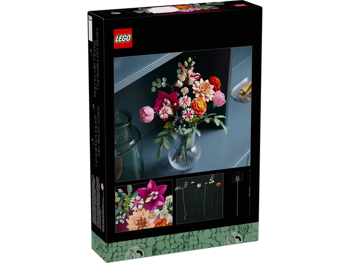 LEGO® Botanicals Pretty Pink Flower Bouquet 10342