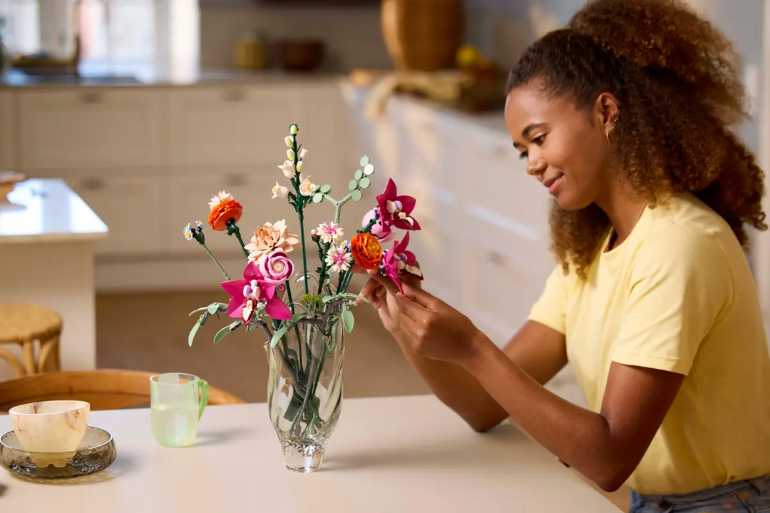 LEGO® Botanicals Pretty Pink Flower Bouquet 10342