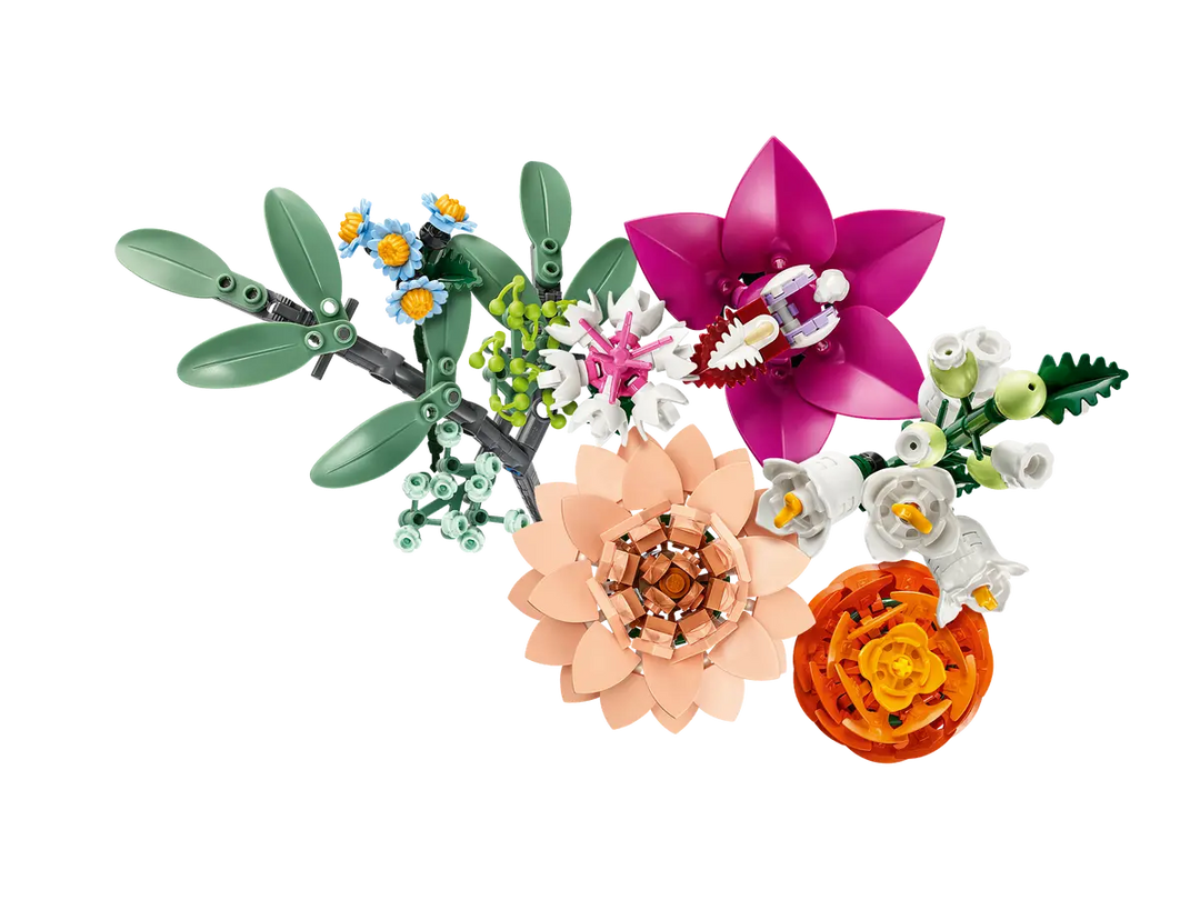 LEGO® Botanicals Pretty Pink Flower Bouquet 10342