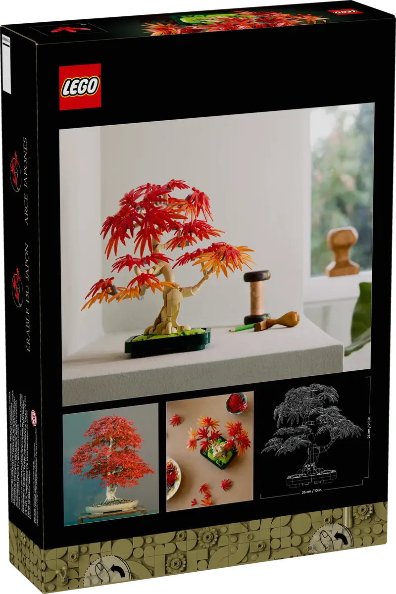 LEGO® Botanicals Japanese Red Maple Bonsai Tree 10348