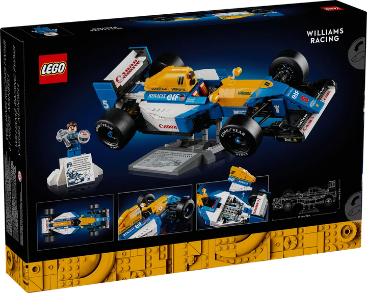 LEGO® Icons Williams Racing FW14B & Nigel Mansell 10353