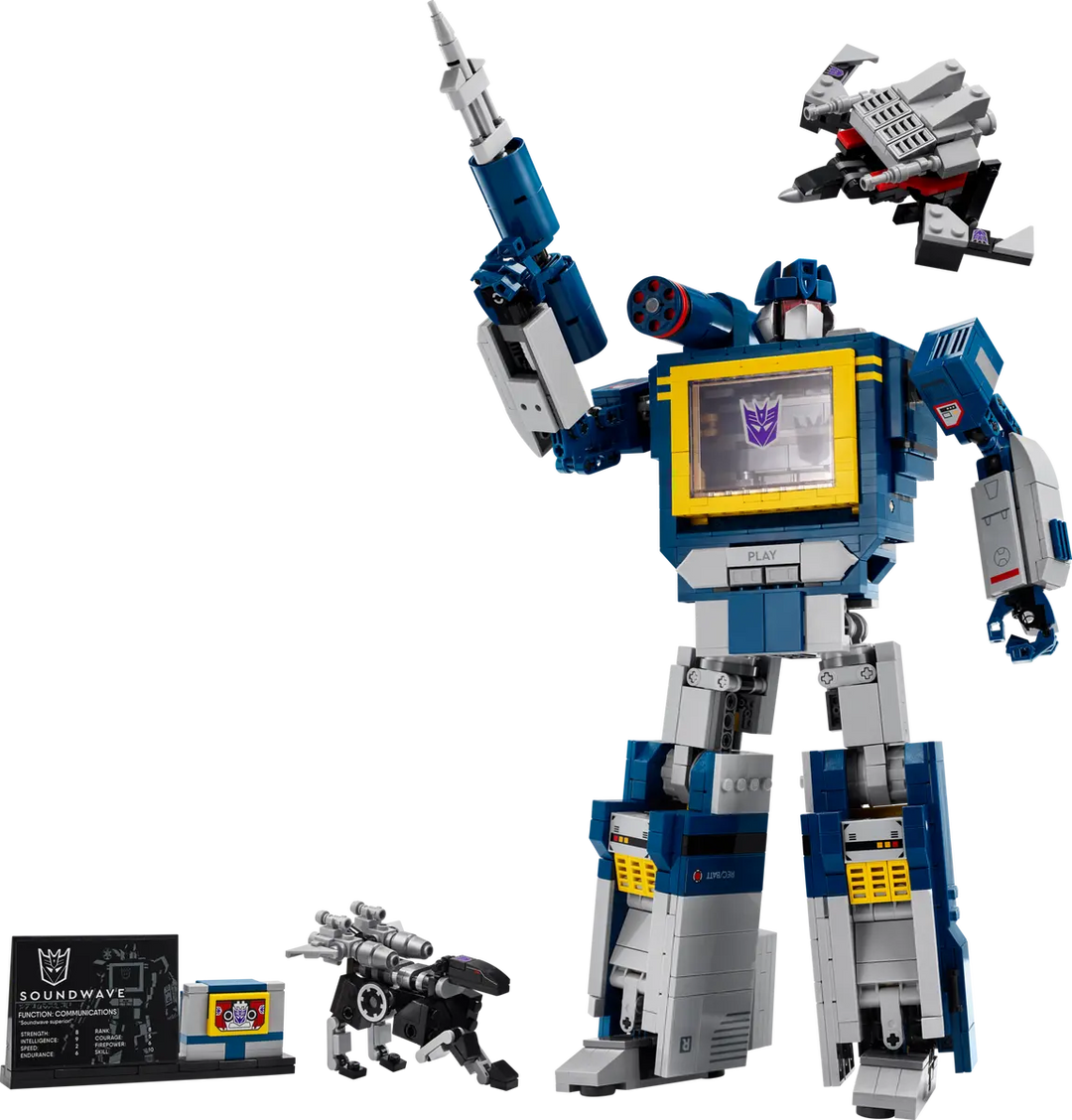 LEGO® Icons Transformers: Soundwave 10358