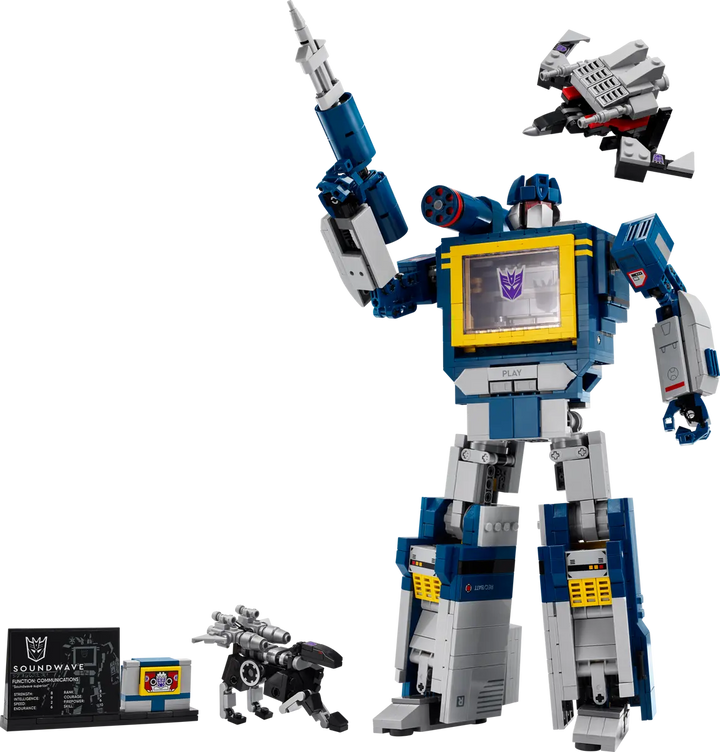 LEGO® Icons Transformers: Soundwave 10358
