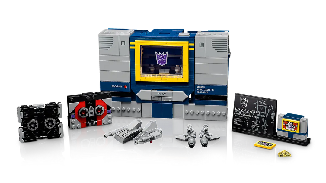 LEGO® Icons Transformers: Soundwave 10358