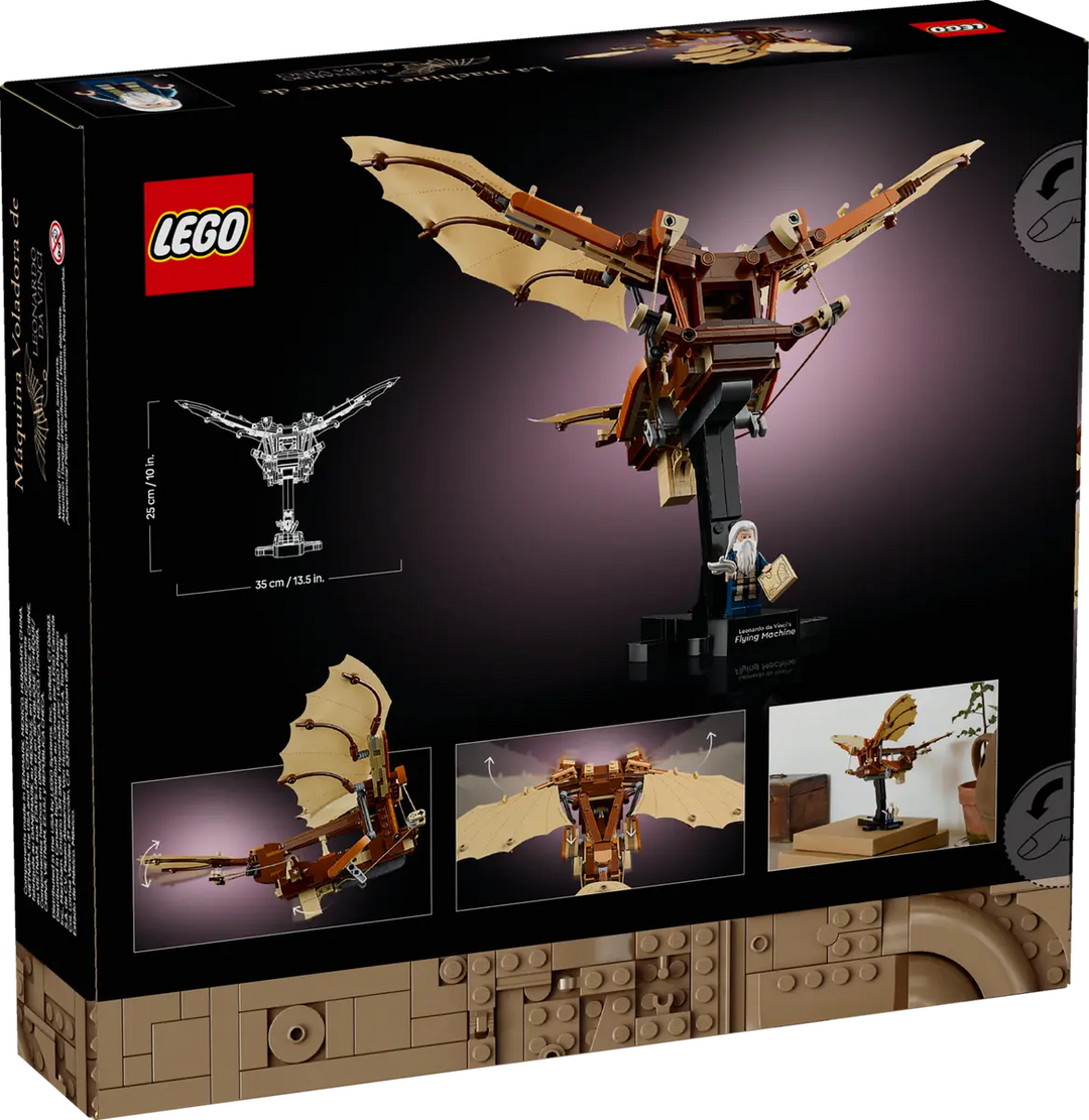 LEGO® Icons Leonardo da Vinci's Flying Machine 10363