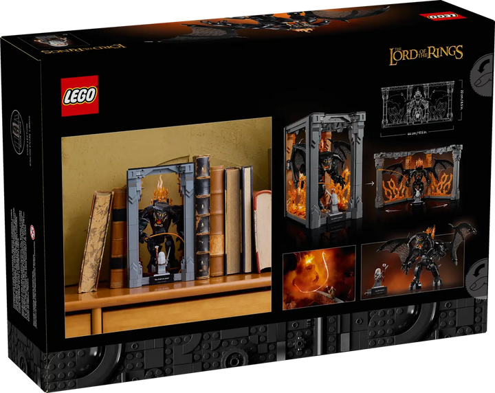 LEGO® Icons The Lord of the Rings: Balrog™ Book Nook 10367