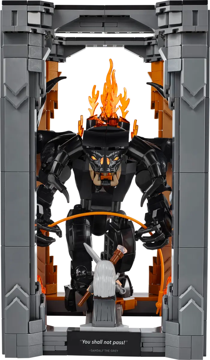 LEGO® Icons The Lord of the Rings: Balrog™ Book Nook 10367