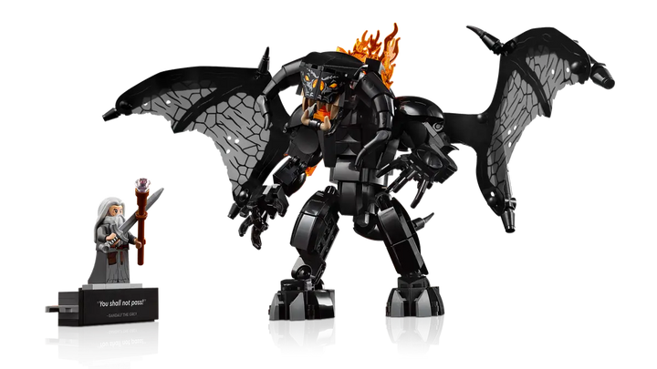 LEGO® Icons The Lord of the Rings: Balrog™ Book Nook 10367