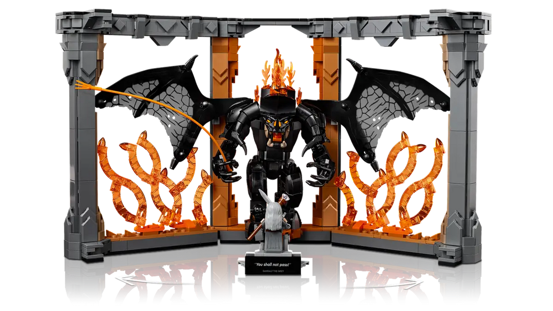 LEGO® Icons The Lord of the Rings: Balrog™ Book Nook 10367