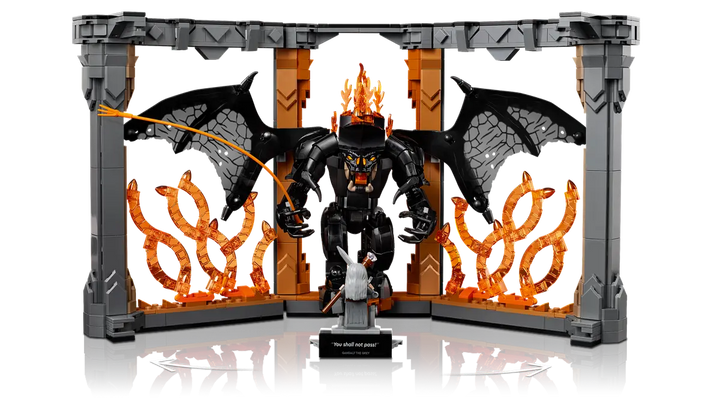 LEGO® Icons The Lord of the Rings: Balrog™ Book Nook 10367