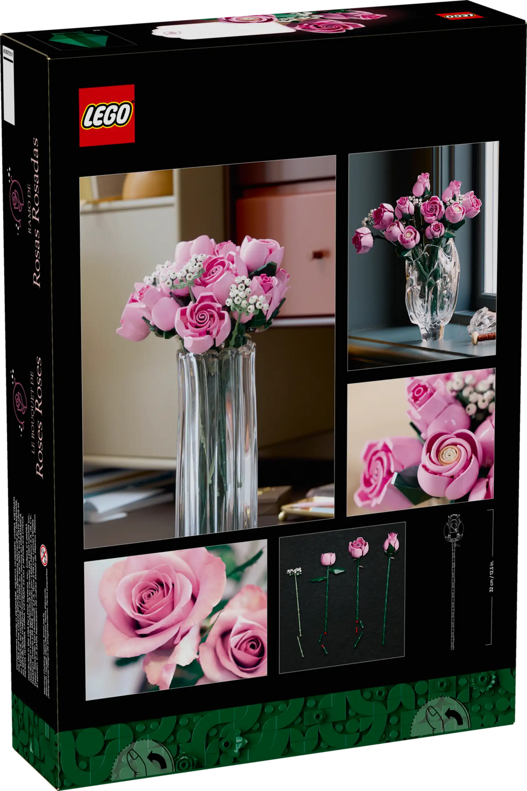 LEGO® Botanicals Bouquet of Pink Roses 10374