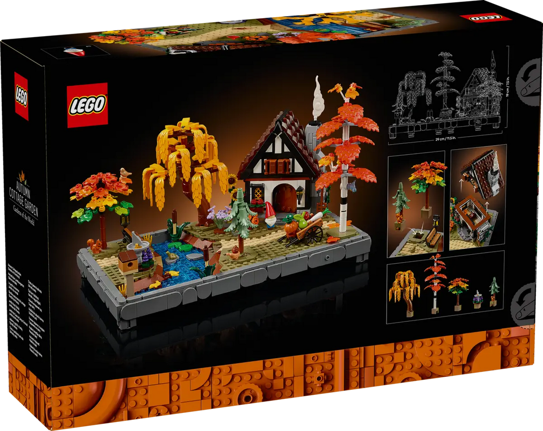 LEGO® Icons Autumn Cottage Garden 11372