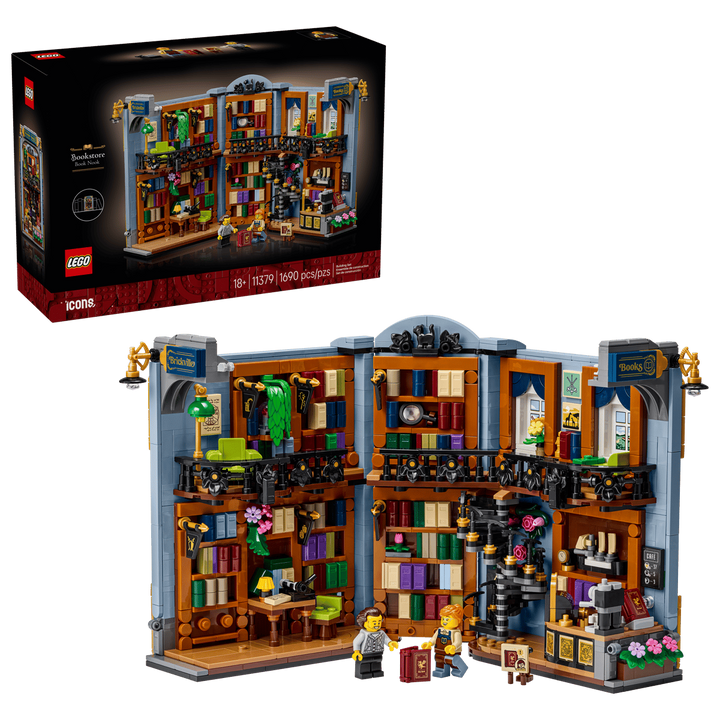 LEGO® Icons Bookstore: Book Nook 11379