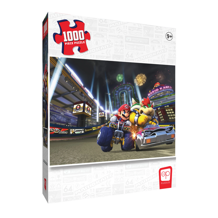 Mario Kart "Light Up the Night" 1,000 Piece Puzzle