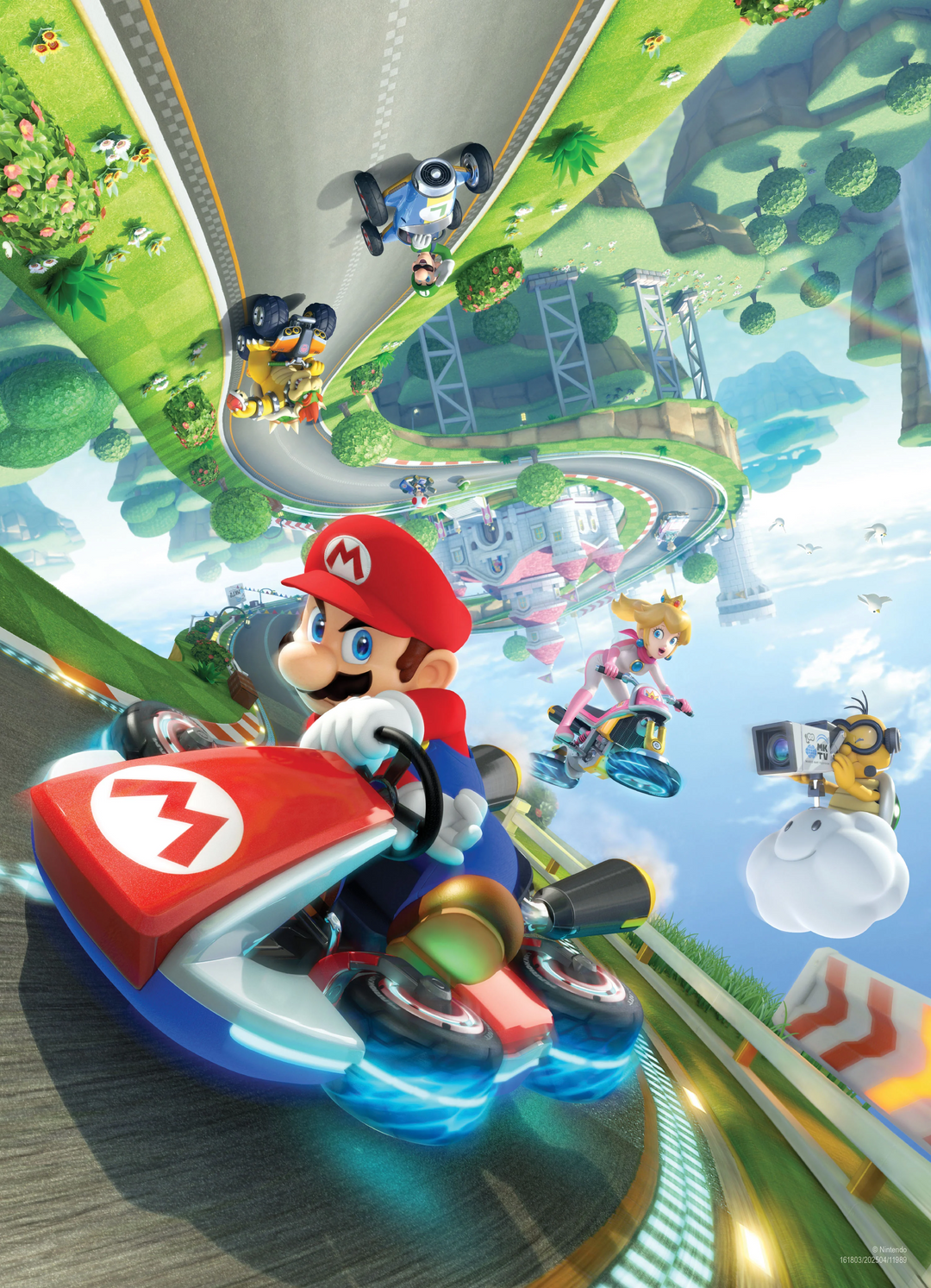 Mario Kart "Anti-Gravity" 1,000 Piece Puzzle