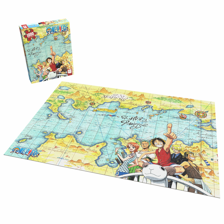 One Piece "Sailing the Going Merry" 1,000 Piece Puzzle
