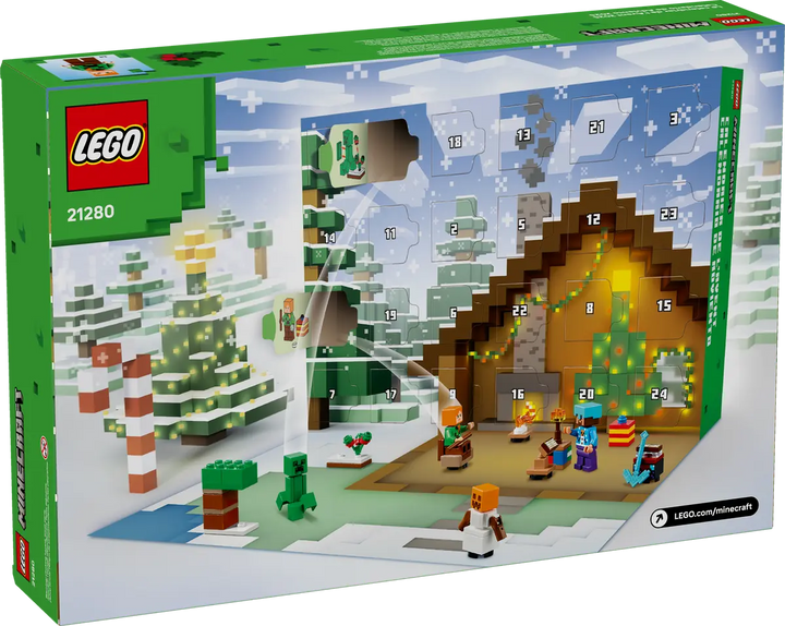 LEGO® Minecraft Advent Calendar 2025 21280