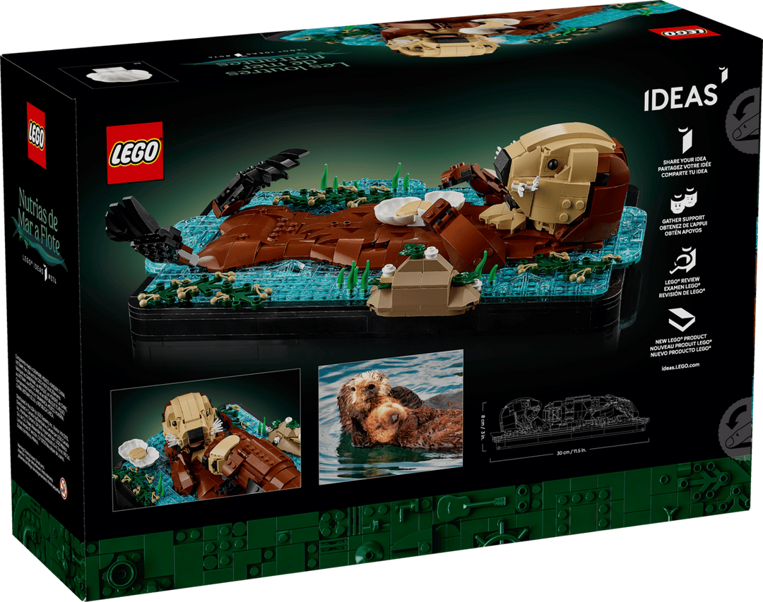 LEGO® Ideas Floating Sea Otters 21366