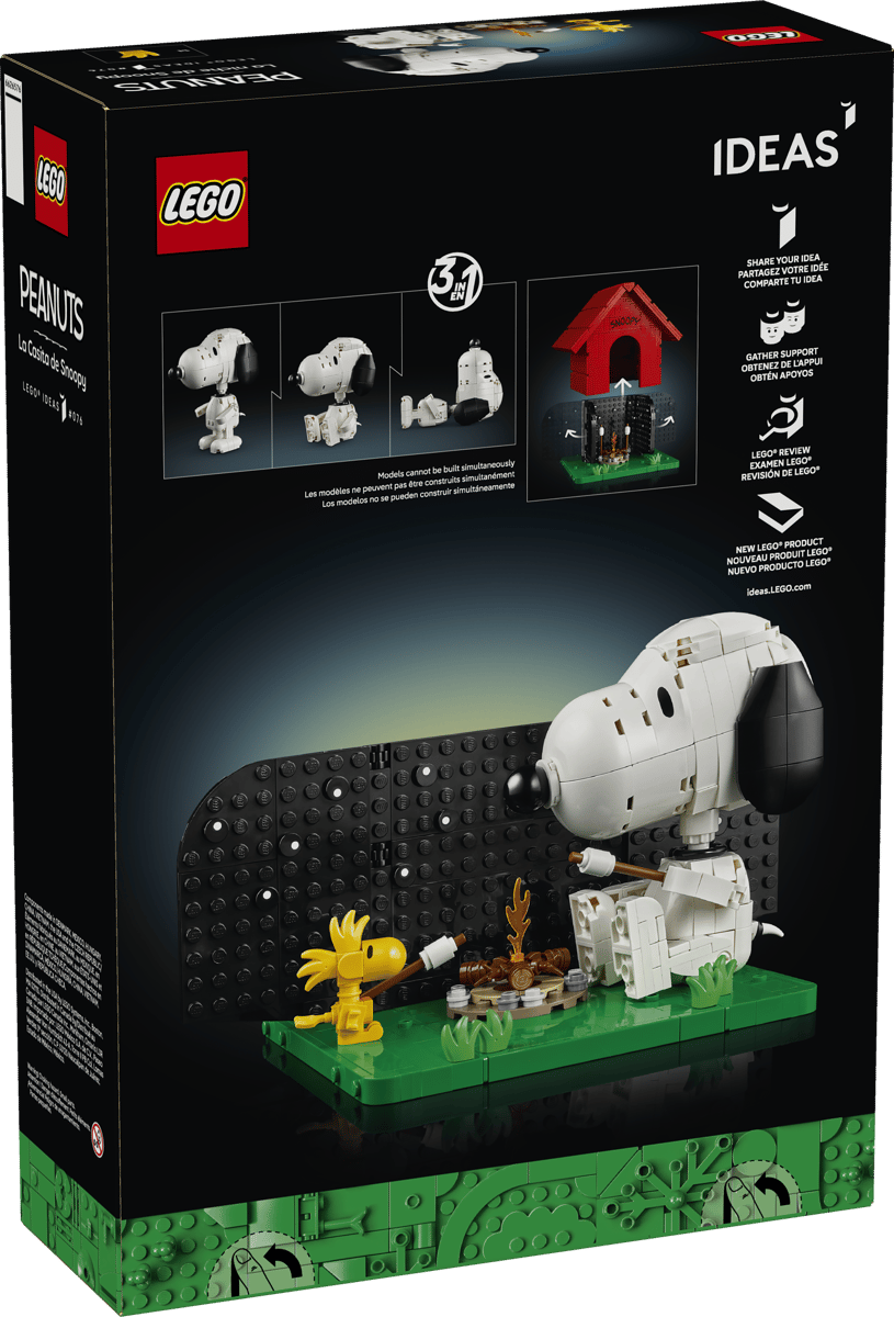 LEGO® Ideas Peanuts: Snoopy's Doghouse 21368