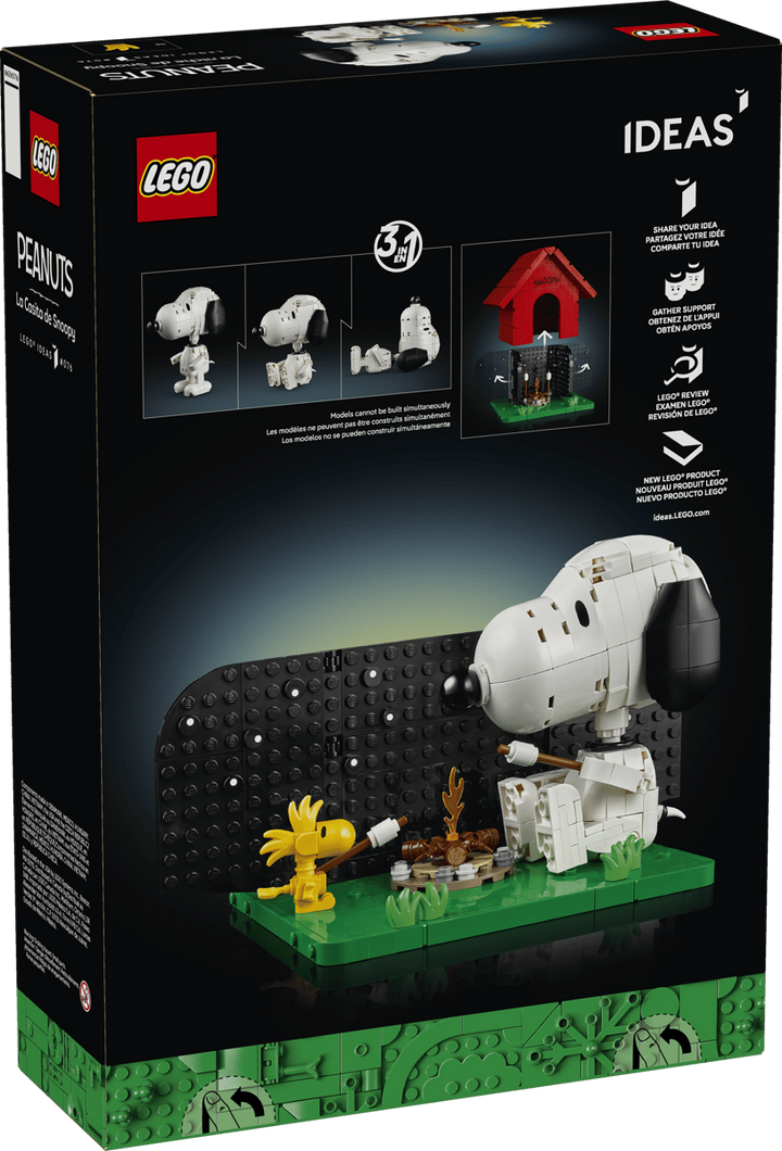 LEGO® Ideas Peanuts: Snoopy's Doghouse 21368