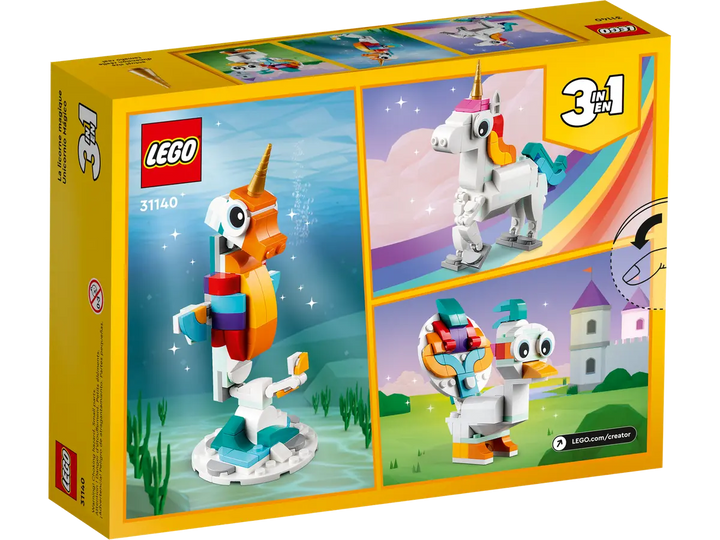 LEGO® Creator 3-in-1 Magical Unicorn 31140