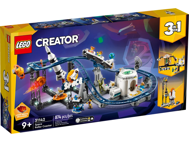 LEGO® Creator 3-in-1 Space Roller Coaster 31142