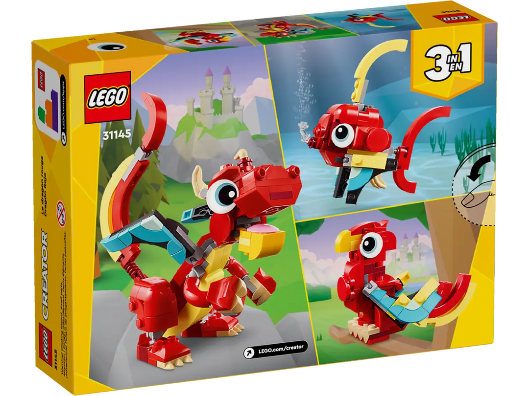 LEGO® Creator 3-in-1 Red Dragon 31145