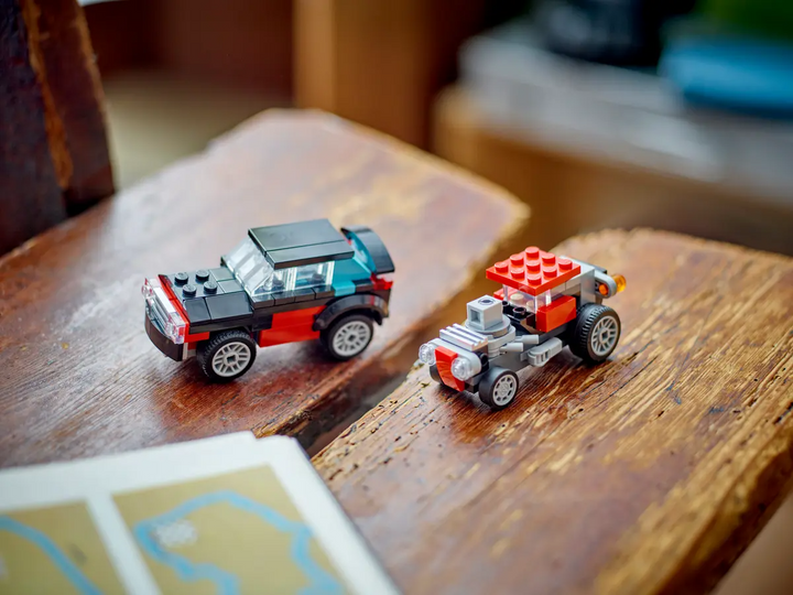 LEGO® Creator 3-in-1 Flatbed Truck with Helicopter 31146