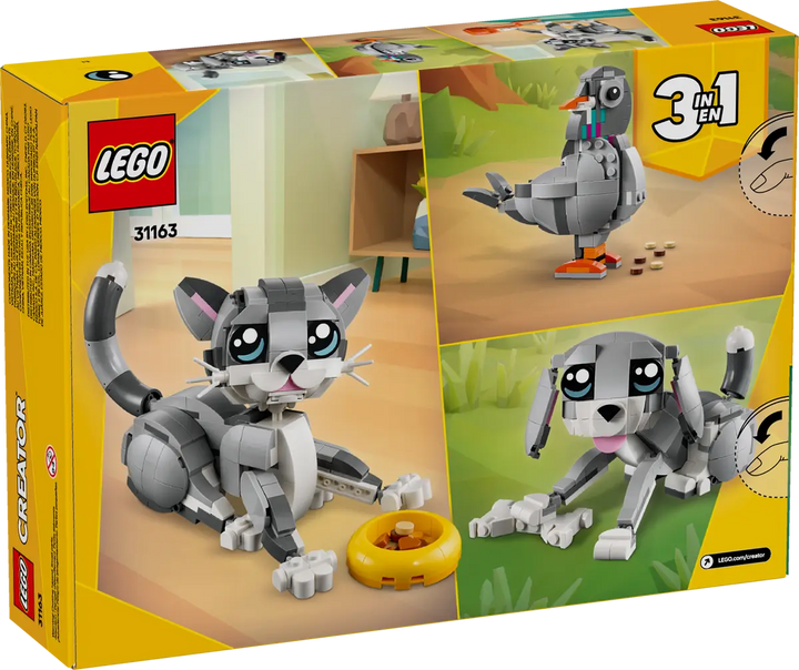 LEGO® Creator 3-in-1 Playful Cat 31163