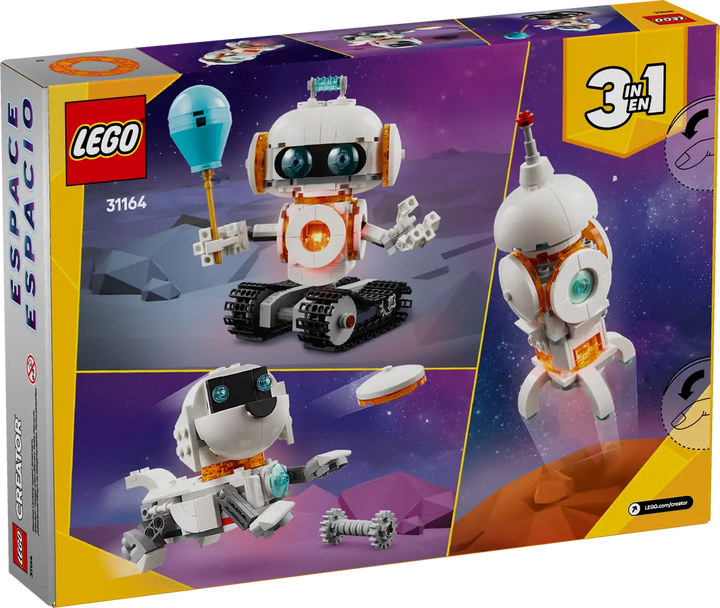 LEGO® Creator 3-in-1 Space Robot 31164