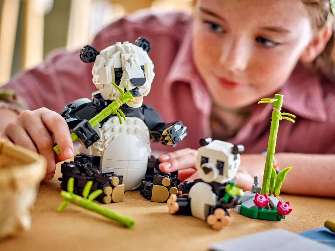 LEGO® Creator 3-in-1 Wild Animals: Panda Family 31165